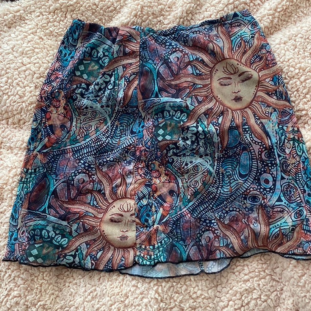 Ruffled skirt